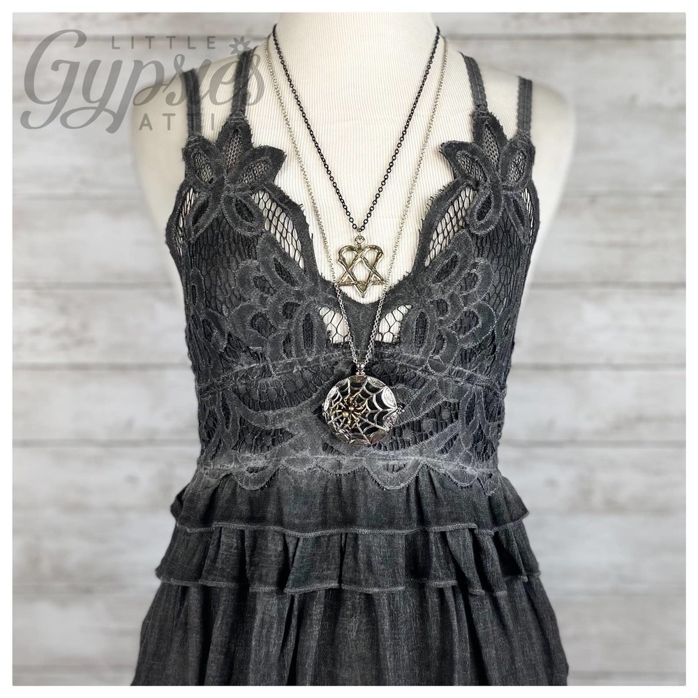 POL Sweet Burnout Flirty Lace Top - Picture 11 of 11